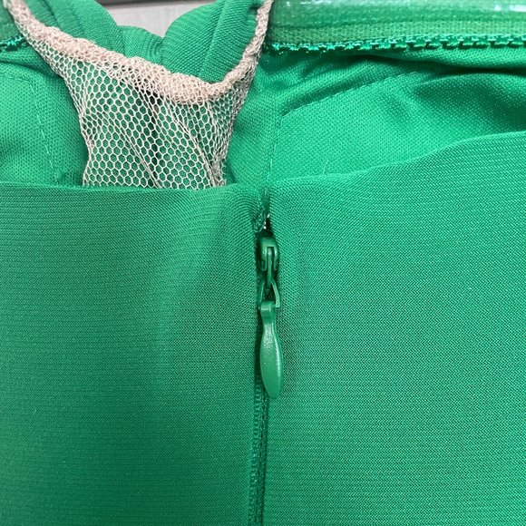 Green Strapless Formal Dress - Picture 7 of 7